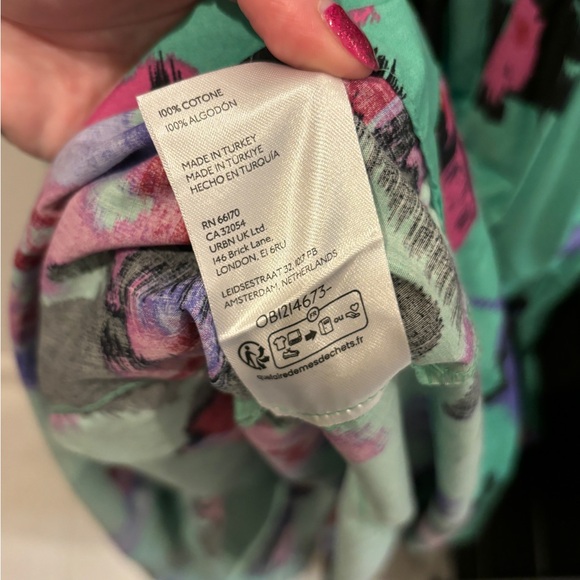 NWOT Anthropologie The Somerset Maxi Dress in Turquoise Size Small - Picture 13 of 14